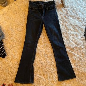 Bootcut American Eagle Jeans-Dark Wash